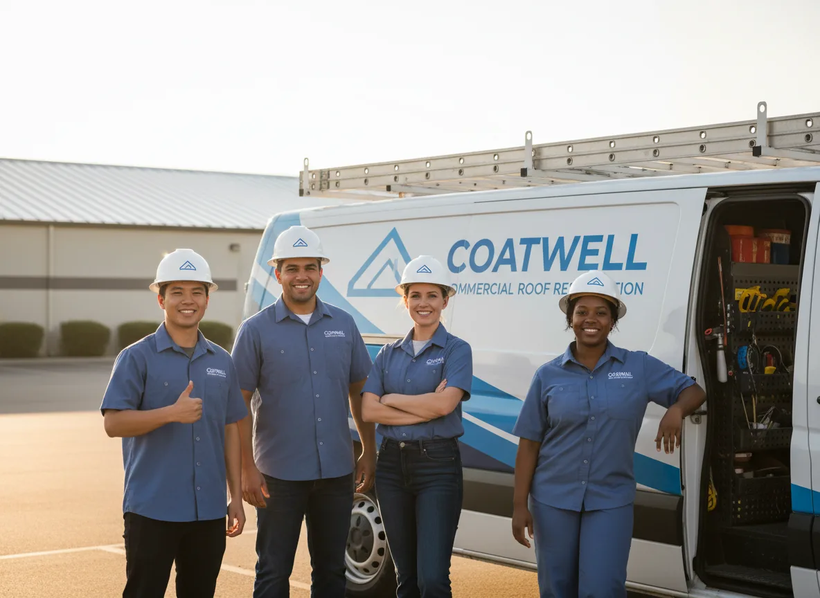 Commercial roof coating company in Yale, IL